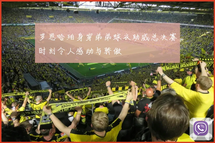 罗恩哈珀身穿弟弟球衣助威总决赛时刻令人感动与骄傲